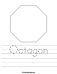 Octagon Worksheet Preschool Worksheets Shapes Preschool Shapes Worksheets