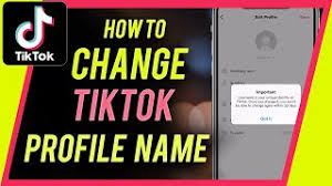 Tiktok allows you to change your username. How To Change Profile Name In Tiktok Youtube