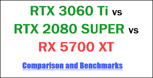 In terms of memory, the standard rtx 3060's 12gb gddr6 memory is higher than the 8gb on the rtx 3060 ti. Rtx 3060 Ti Vs Rtx 2080 Super Vs Rx 5700 Xt Comparison Benchmarks