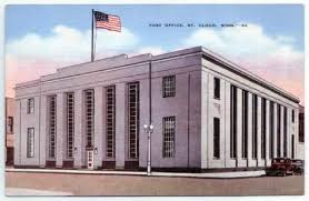 St Cloud Post Office 9th And 2nd St 1937 8 Fedral Art Project Mural David Granahan Modern Architecture House Styles Architecture