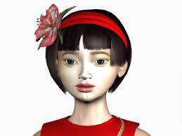 helen Modèle 3D in Femme 3DExport