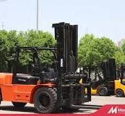 Heavy Duty Fork Forklift 10 Ton Big Diesel Container ...