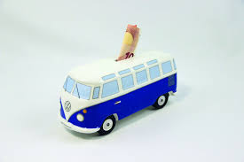 Vw Bus Money Bank Classic Blue Vw Bus Classic Blue Toy Car
