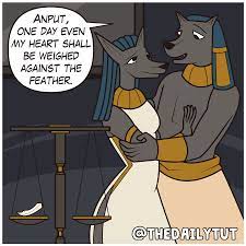 Anubis and Anput on V-Day : r/mythology