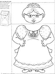 Old 20lady 20bag 20puppet Swallowed A Fly Old Women Paper Bag Puppets