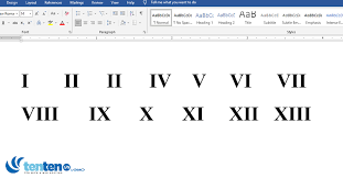 Cách viết số La Mã trong Word 2003, 2007, 2010, 2016, 2019 đơn giản nhất -  Tin tức tên miền hosting