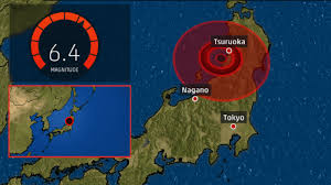 D'une magnitude de 5,7 sur l'échelle de richter comparé aux 7,3 de la première secousse, la réplique ne provoquera pas de tsunami. Japon Un Puissant Seisme Dans Le Nord Ouest Provoque