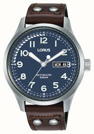 Berikut adalah kalendar atau takwim islam jakim dan tarikh tarikh penting dalam islam untuk tahun 2020m 1441 1442h bagi malaysia. Lorus Men S Automatic Blue Dial Brown Leather Strap Rl463ax9 First Class Watches Usa