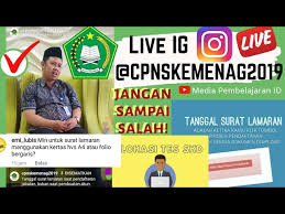It is as easy, as downloading pictures: Live Ig Cpns Kemenag Ri 2019 Kementerian Agama Youtube