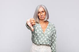 Serum will give you that silky smooth look. Grey Hair Fashion Mistakes Making Midlife Matter