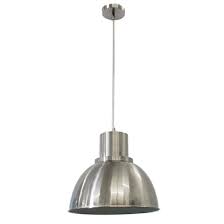 It works with ether traditional bulbs or led ( we were using led bulbs). Project Source Dome 1 Light Pendant Light 35 Steel Brushed Nickel Fd190524 4 1 Rona