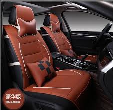 Luxury Leather Pu Leather Car Seat Covers Car 5 Seat Protection Cover For Chevy Avalanche Colo Leather Car Seat Covers Leather Seat Covers Interior Accessories