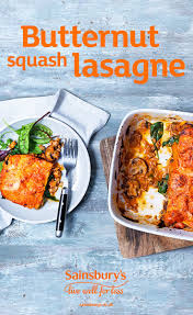 Recipe Butternut Squash Lasagne Sainsbury S Recipe Food Recipes Cooking Recipes