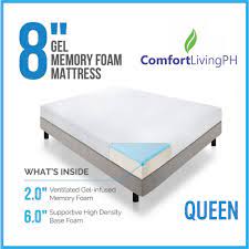 Everything you need to know. Comfort Living Ph Premium Memory Foam Mattress 8 Inch Queen 60x75 Shopee Philippines