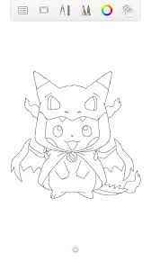 You can print or color them online at getdrawings.com for absolutely free. Digital Sketch Of Pikachu In Mega Charizard X Costume Pokemon Amino