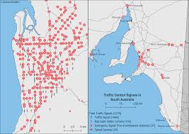 The royal adelaide show coconuthoneybee. A Map Of All The Traffic Control Signals In South Australia Adelaide