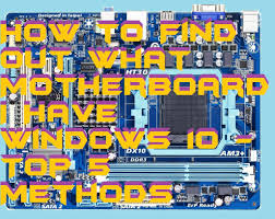 One of the quickest ways to check what model motherboard you have is to use the command line. How To Find Out What Motherboard I Have Windows 10 Top 5 Methods Crazy Tech Tricks