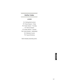 Pensé lo mismo sobre las esposas. Author Index