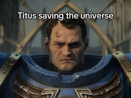 Titus Playing Video Game