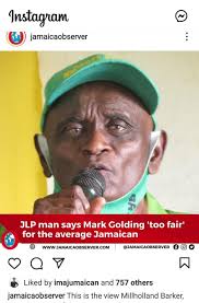 What will you tell the next generation about Mark Golding?