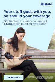 Allstate's renters insurance policy offers personal property coverage, living expenses coverage, guest medical coverage, and identity restoration coverage. We Ll Help Protect The Stuff You Love With Allstate Renters Insurance Tap The Pin To Quote Now Renters Insurance Renters Insurance Quotes Renter