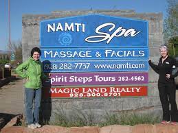 Bri Her Sister Fawn Visiting From The Bay Area Both Love The Spa Experience Picture Of Namti Spa Sedona Tripadvisor