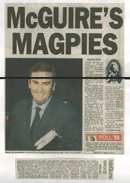 No person should ever feel uneasy or threatened in football's family and for that i am deeply sorry and i apologise unreservedly to caroline for putting her in that position. 20 Years Ago When Eddie Mcguire Collingwood Fc History Facebook