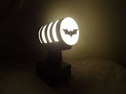 Bat Signal Night Lamp Batman Room Decor Batman Lamp Batman Room