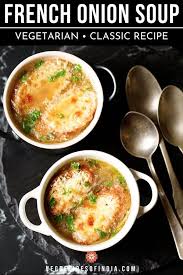 Our Favorite French Onion Soup Recipe Made Easy For You A Classic Version Of The Soup Vegetarian French Onion Soup French Onion Soup Recipe French Onion Soup