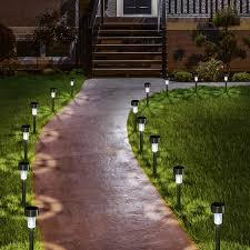 Maybe you would like to learn more about one of these? Solar Lights Outdoor 12pack Stainless Steel Outdoor Solar Lights Waterproof Led Landscape Lighting Solar Powered Outdoor Lights Solar Garden Lights For Pathway Walkway Patio Yard Lawn Cool White Walmart Com Walmart Com