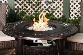 This one has a ledge for resting your drinks, and also comes with a cooking grid should you need a way to whip up dinner. Fire Sense Fire Pit