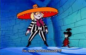 Explore and share the best beetlejuice gifs and most popular animated gifs here on giphy. Gif Time To Party Beetleguise The Ghost With The Most Animated Gif On Gifer By Doomsmasher