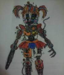 Scrap Baby Made Out Of The Funko Action Figure Some Ingame Renders And A Chuizaproductions Render R Fivenightsatfreddys