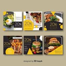 Skachivajte Kvadratnyj Fotograficheskij Banner Besplatno Food Banner Food Poster Design Food Graphic Design