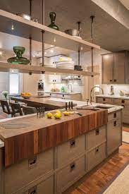 17 Convenient Ready Made Kitchens For An Easy Home Renovation Comfortable Kitchen Home Kitchens Hanging Shelf Kitchen