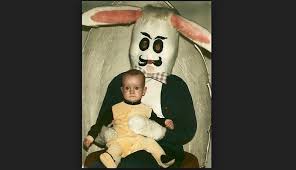 These easter bunnies are eggceptionally creepy. 20 Creepy Easter Bunnies That Will Terrify You