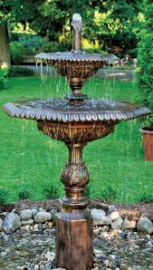 A structure, often decorative, from which a jet or stream of water issues. Springbrunnen Aus Aluminiumguss Und Stahl B 8602 Terra Lumi