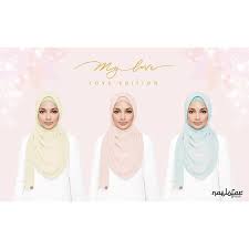 Buy the best and latest naelofar hijab on banggood.com offer the quality naelofar hijab on sale with worldwide free shipping. Naelofar Hijab Original My Love Shawl Shopee Malaysia