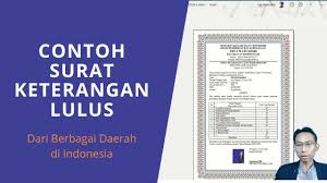 Siswa telah menyelesaikan semua program pada semua jenjang hingga kelas terakhir dan mengikuti ujian sekolah dan ujian nasional secara lengkap. Contoh Surat Keterangan Lulus Dari Berbagai Kabupaten Ciptacendekia Com
