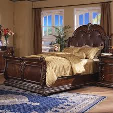Conventry Ii Queen Sleigh Bed By Davis International Furniture Interior Design Bedroom Leather Headboard