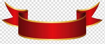 Banner Ribbon Paper Red Banner Red And Orange Ribbon