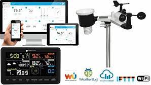 Get the best deals on lightning weather stations. Discounted Ambient Weather Ws 2902a 10 In 1 Wi Fi Professional Weather Station With Internet Monitoring Co Weather Station Personal Weather Station Smart Wifi