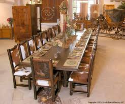 You know you want a rustic set of furniture for your dining room. Rustic Hand Carved Lodge Table Solid Wood With Matching Chairs Large Dining Room Table Long Dining Room Tables Dining Room Table