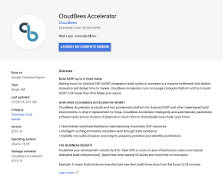 Design, develop, and manage robust, secure, scalable, highly available, and dynamic solutions to drive business objectives. Cloudbees Build Acceleration Gcp Marketplace Quick Start