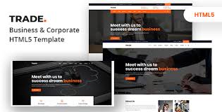 One of the best free business html website templates. Free Download Trade Multipurpose Business Corporate Html5 Template