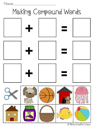To feature or share these printables, please provide a link to. Compound Words Worksheet For Kindergarten Template Library