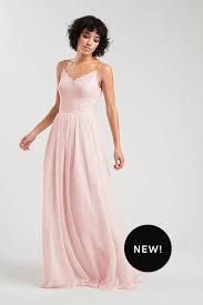 Jocelyn Bridesmaid Dress In Blush In Chiffon Bridesmaid Dressing Gowns Bridesmaid Dresses Bridesmaid Dress Shoes