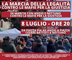 Da Anzio a Nettuno la marcia per la legalità - la Repubblica