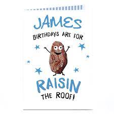 The fletcher henderson story, 1994. Buy Personalised Birthday Card Raisin The Roof For Gbp 1 79 4 99 Card Factory Uk