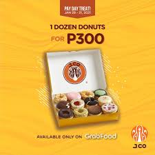 Your sweet cravings will surely be satisfied because j. Manila Shopper J Co X Grabfood Payday Treat